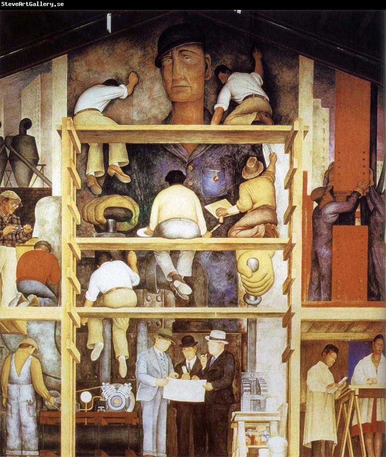 Diego Rivera Process